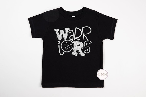 Warriors Kid Shirt, Sports Kid Shirt, Trendy Kid Shirt, Warriors School Shirt For Kids, Shirts For Toddlers School Spirit Kid Tee Warriors