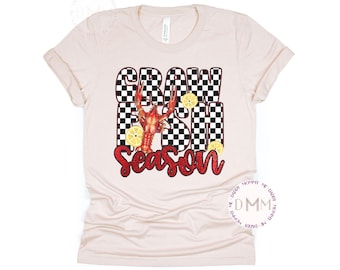 Crawfish Season Shirt, Crawfish Shirt, Crawfish Graphic Tee, Crawfish Shirt Womens, Crawfish Boil Shirt, Louisiana Shirt, Mardi Gras Shirt