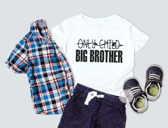 Only Child Big Brother Shirt, Big Brother To Be, Big Brother Announcement Shirt, Promoted to Big Brother, Only Child Expiring Shirt, Sibling