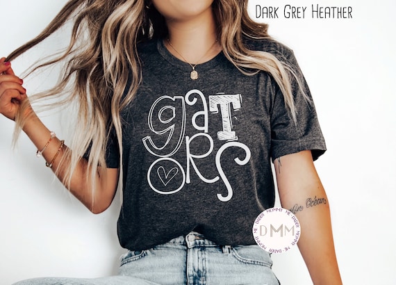 Gators Shirt, Gators School Shirt, Gators Teacher Shirt Gators School Spirit, Gators Mom Shirt Gators Football Sports Team Graphic Tee VNeck