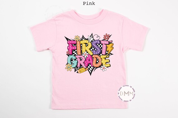 First Grade Shirt, First Grade Kid Shirt, First Day Of School Shirt, Cute First Grade Shirt, Back To School Shirt, 1st Grade Shirt Toddler