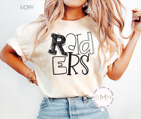 Comfort Colors Raiders Mascot Shirt, School Spirit Shirt