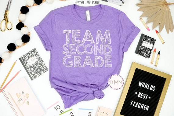 2nd Grade Team Pencils Tshirts 2nd Grade For Kids / Teachers 2nd Grade Team Pencils Tshirts 2nd Grade For Kids / Teachers