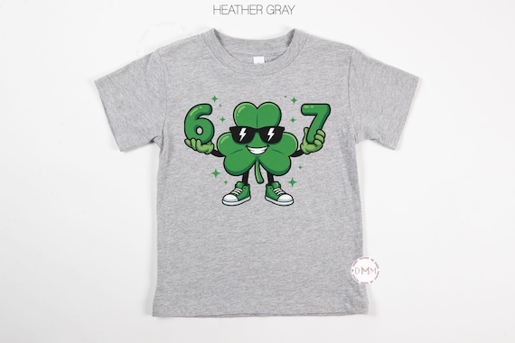 67 Shamrock Shirt for Kids | Funny St Patrick’s Day Meme Tee