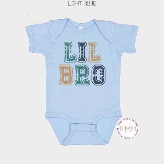 Lil Bro Bodysuit, Little Brother Bodysuit, Little Brother Gift, Baby Brother Outfit, Baby Boy Clothes, Toddler Boy Shirt, Sibling Shirt Boy