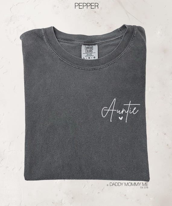 Comfort Colors Cool Auntie Shirt, Cool Auntie Shirt, Aunt Gift From Niece, Cool Aunts Club Shirt, New Aunt Shirt, Auntie Graphic Tee Trendy
