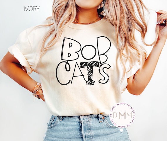Comfort Colors Bobcats Shirt, Bobcats School Spirit Shirt, Bobcats Mom Shirt, Bobcats Teacher Shirt, Bobcats Mascot Shirt, Bobcats Football