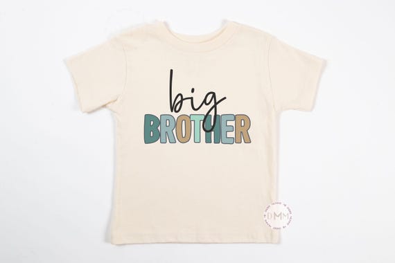 Big Brother Shirt: Baby Announcement Toddler Tee