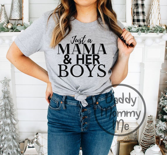 mom of boys shirt