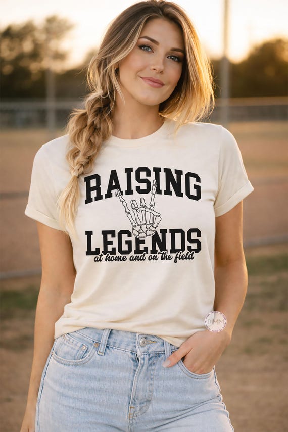 Raising Legends Shirt, Sports Mom Baseball Football Soccer Tee
