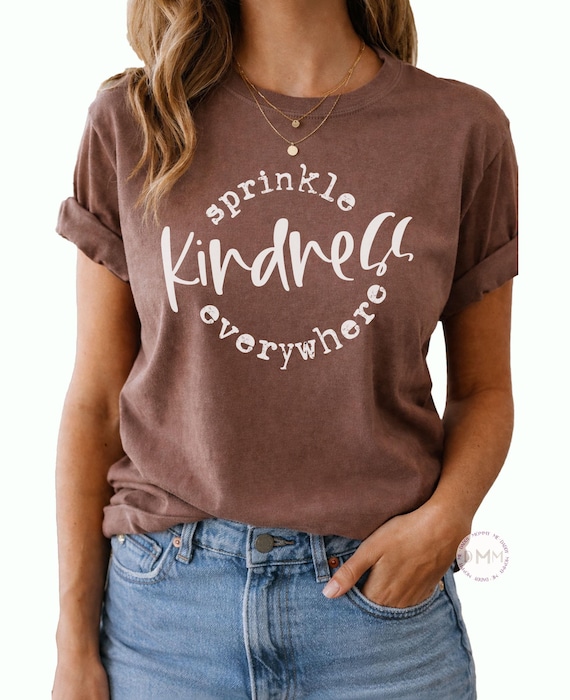 Sprinkle Kindness Everywhere Shirt – Inspirational Graphic Tee Comfort Colors