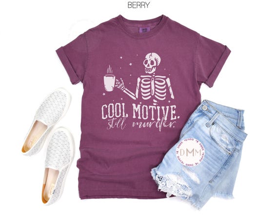 Comfort Colors True Crime Shirt: Funny Murderino Tee