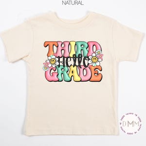 Hello Third Grade Shirt, Third Grade Kid Shirt, First Day Of School Shirt, Cute Third Grade Shirt, Back To School Shirt, 3rd Grade Shirt