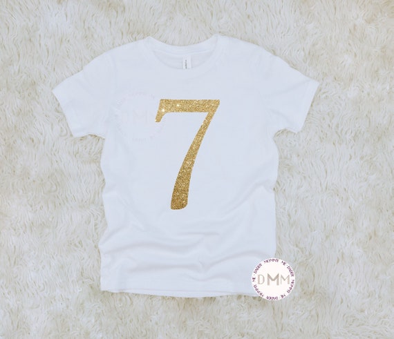 7th Birthday Shirt 7 Birthday Shirt Seven Birthday Outfit Seven Year Old Birthday Girl Shirt Seven and Sassy 7 Year Old Birthday shirt Girl