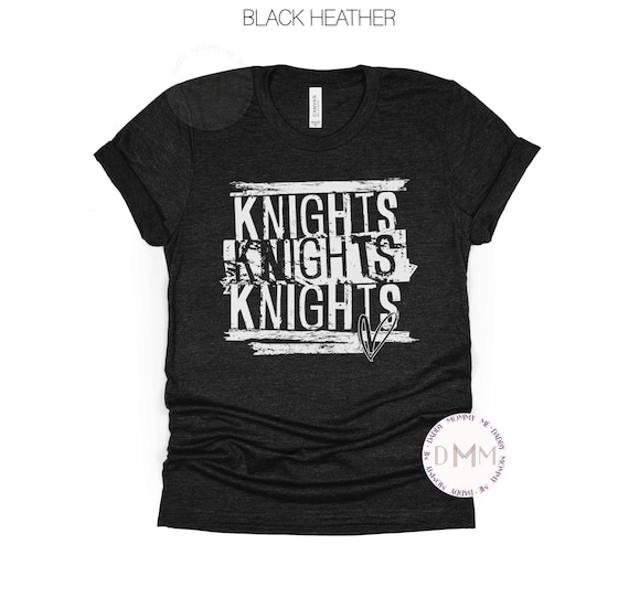 Knights Shirt - Shirts For Mom - Sports Mom Tee - School Sports Shirt - Unisex Graphic Tee - Sports Mom Shirt - Knights Football Shirt