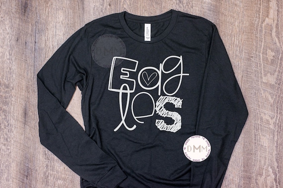 Eagles Shirt Long Sleeve Eagles School Shirt Eagles School Spirit Shirt Eagles Football Shirt Eagles Mom Shirt Eagles Football Mom Shirt