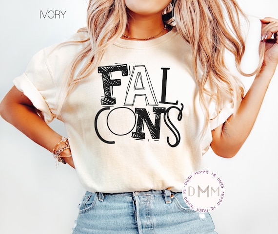 Comfort Colors Falcons Shirt, Falcons School Spirit Shirt, Falcons Mom Shirt, Falcons Teacher Shirt, Falcons Mascot Shirt, Falcons Football