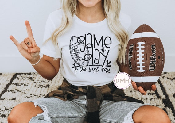 Football Game Day Shirt Game Day Is The Best Day Tee Football Mom Shirt Bella Canvas Unisex Graphic Tee Mom Football Mama Proud Football Mom