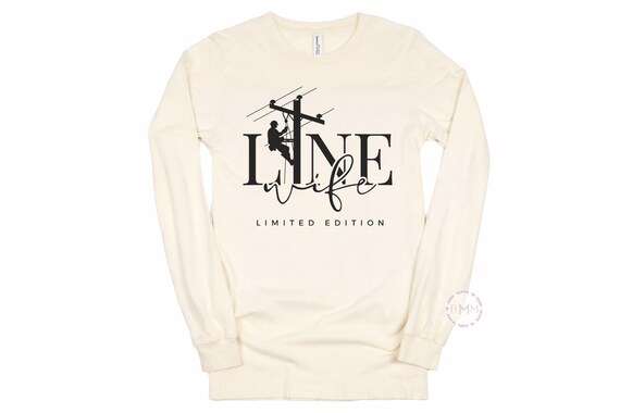 Line Wife Shirt | Lineman Wife Long Sleeve Tee