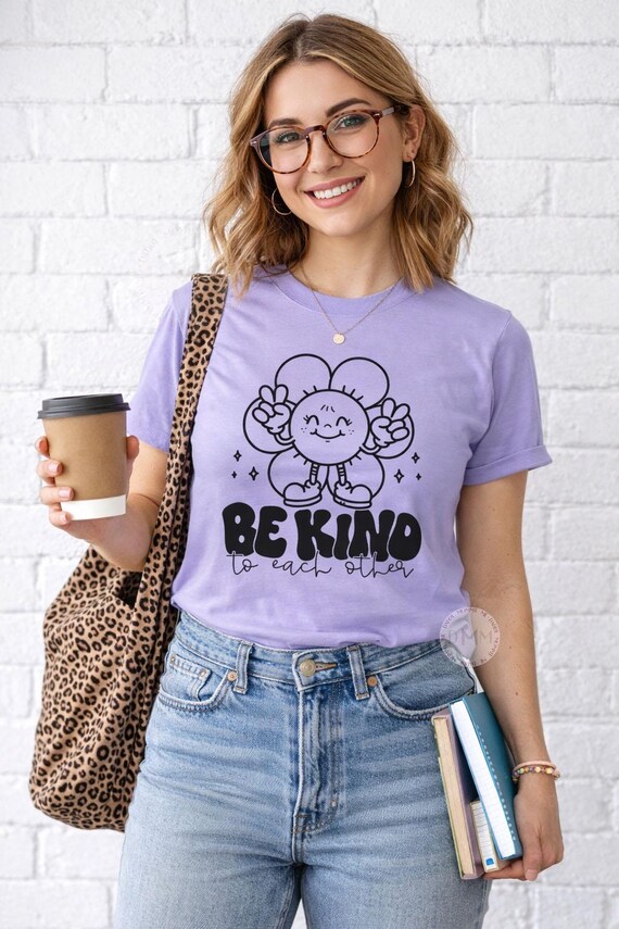 Be Kind Shirt for Teachers, Kindness Graphic Tee, Trendy Teacher Outfit