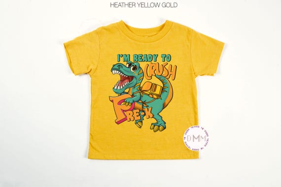 I'm Ready To Crush Pre-K Shirt, PreK Dinosaur Shirt, Pre-K Toddler Shirt, Dinosaur Toddler Shirt First Day Of Shirt Pre K Shirt Dinosaur Boy