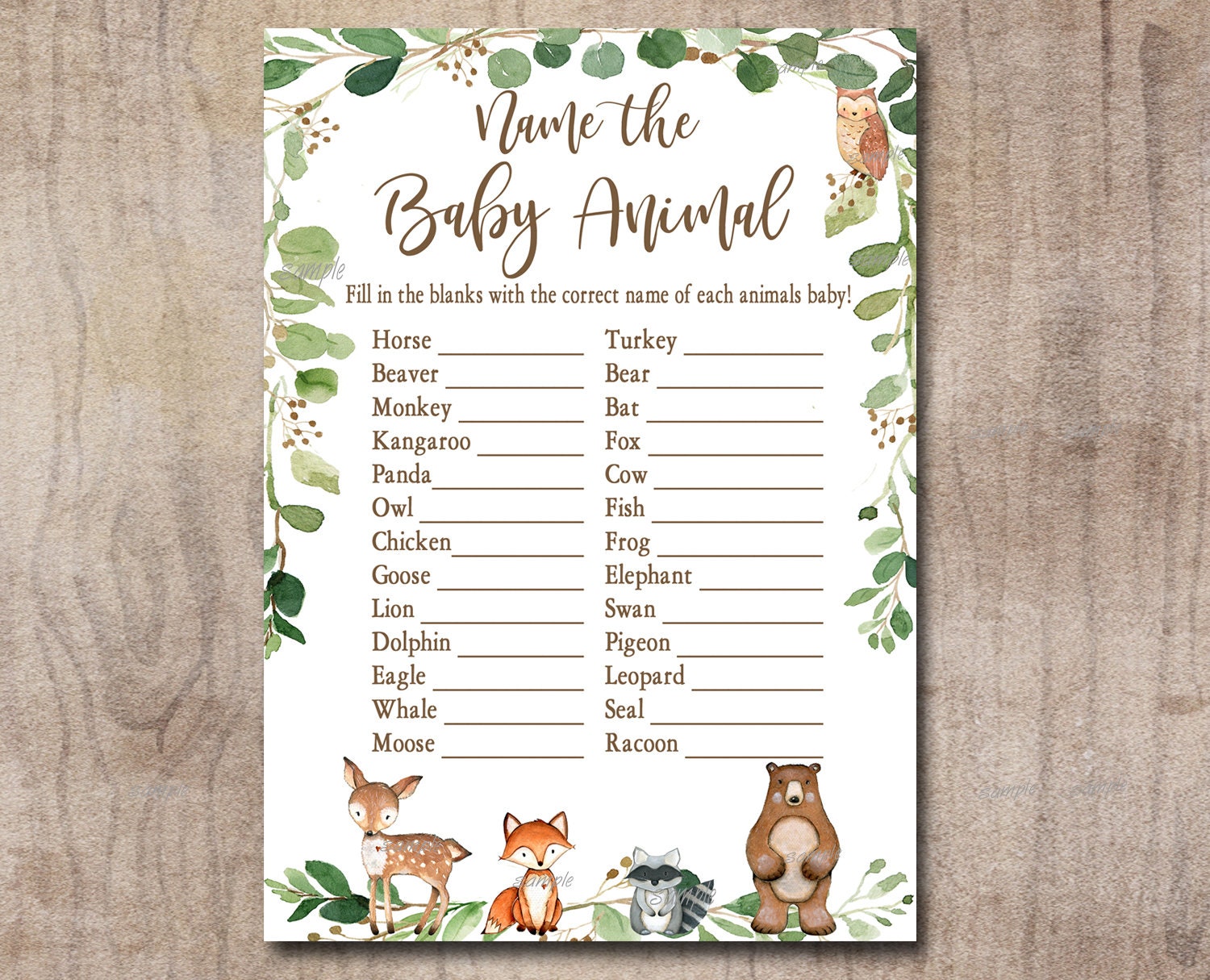 animals-baby-name-quiz-baby-shower-game-printable-instant-download
