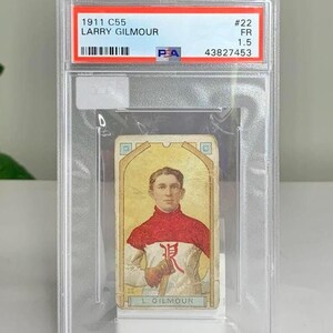 Carte de hockey Larry Gilmour Renfrew 1911 Imperial Tobacco C55 #22