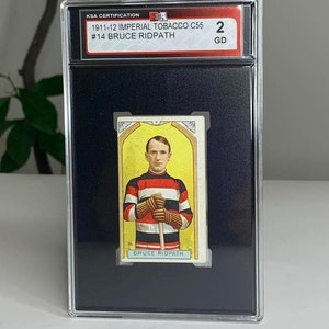 1911-12 Imperial Tobacco C55 #14 Carte de hockey Bruce Ridpath Ottawa