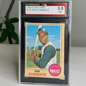 Carte de baseball O-Pee-Chee #150 Bob Clemente des Pirates de Pittsburgh 1968