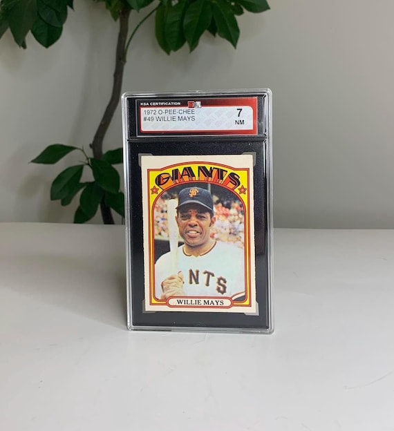 1972 O-Pee-Chee #49 Willie Mays San Francisco Giants Baseball Card