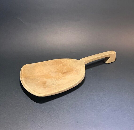 Antique Butter Paddle/Scoop Treenware