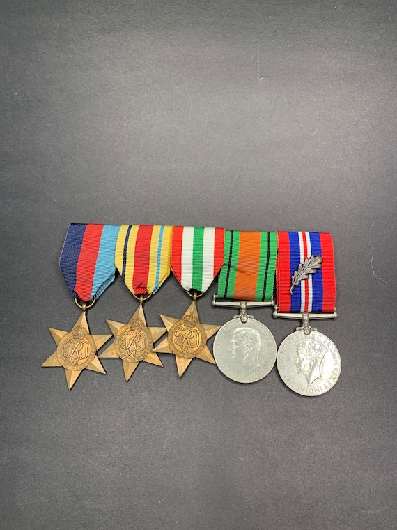 1939-1945 WW2 Canada Medal Group of 5 with MID Oak Leaf