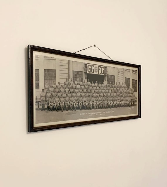 Framed No. 3 Company 1st Battalion Governor General's Foot Guards C.A.S.F. Ottawa, Sept 14, 1940 - WW2