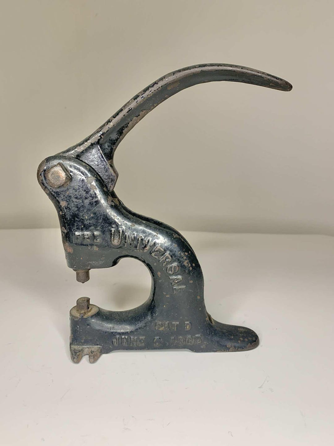 Vintage Cast Iron Rivet Setter, Patented 1905 - Etsy