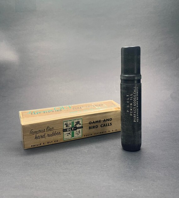 New Old Stock - Phillip Sanford Olt Perfect Goose Call with Box