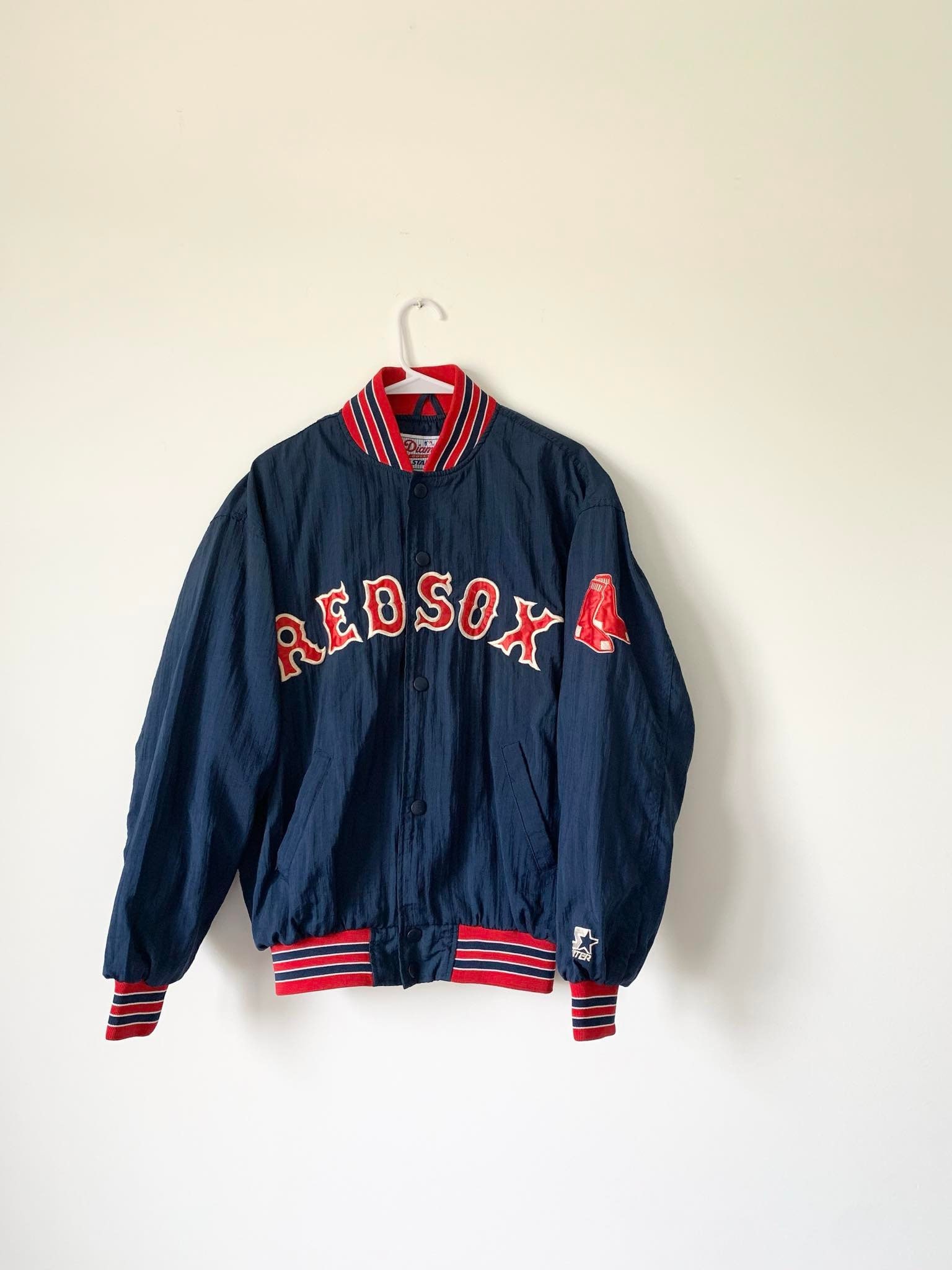vintage made in USA STARTER REDSOX jkt d