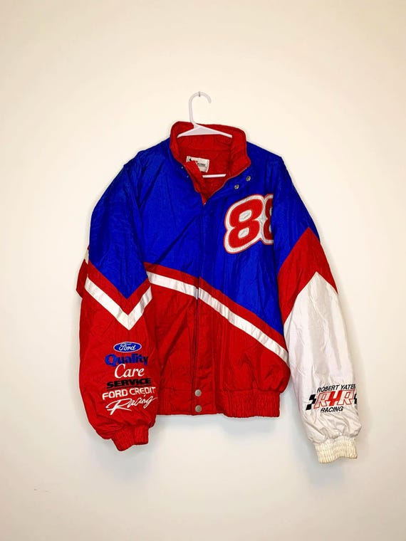 Vintage Nascar Dale Jarrett #88 Jacket by Chase Authentics - Size Medium