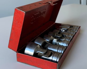 Vintage Snap-on 8 Piece 3/8 Vintage Snap-on 8 Piece 3/8