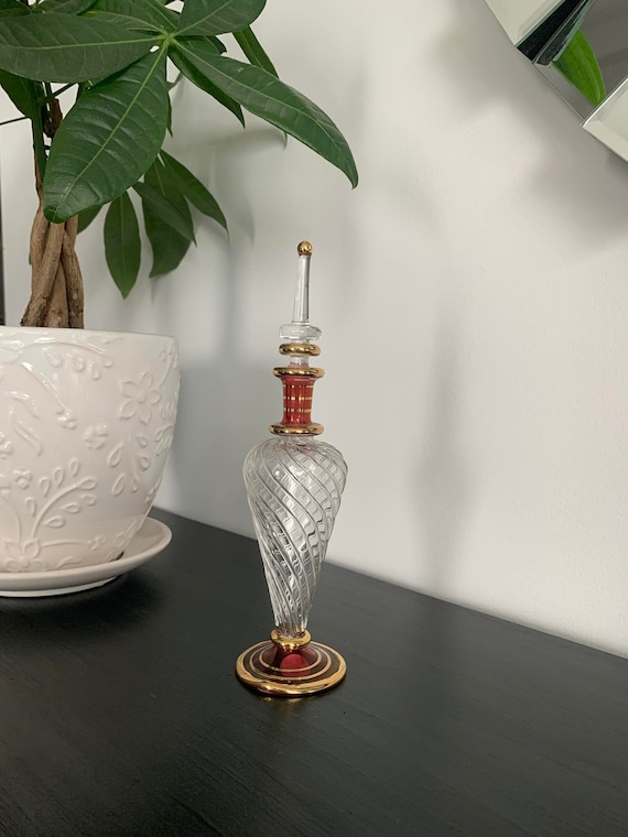Egyptian Crystal Perfume Bottle