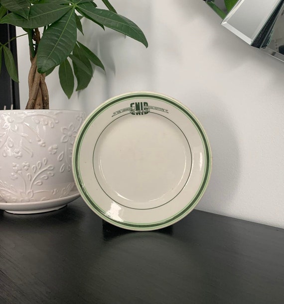 CNIB The Canadian National Institute for the Blind Dessert Plate