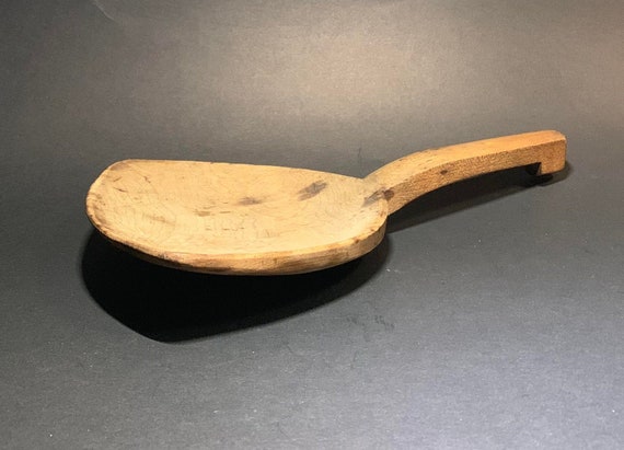 Antique Butter Paddle/Scoop Treenware