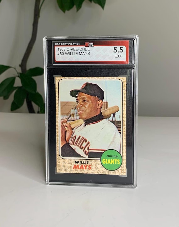 1968 O-Pee-Chee #50 Willie Mays San Francisco Giants Baseball Card