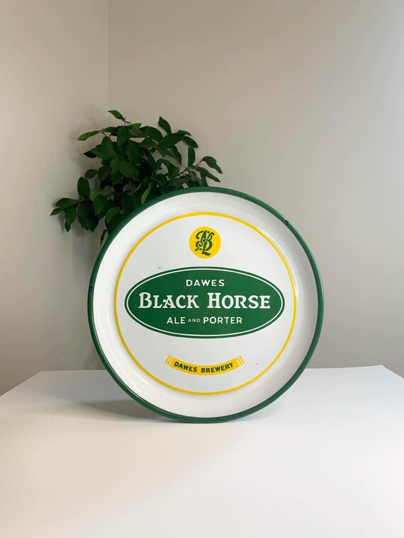 Dawes Brewery Black Horse Ale and Porter Serving Tray