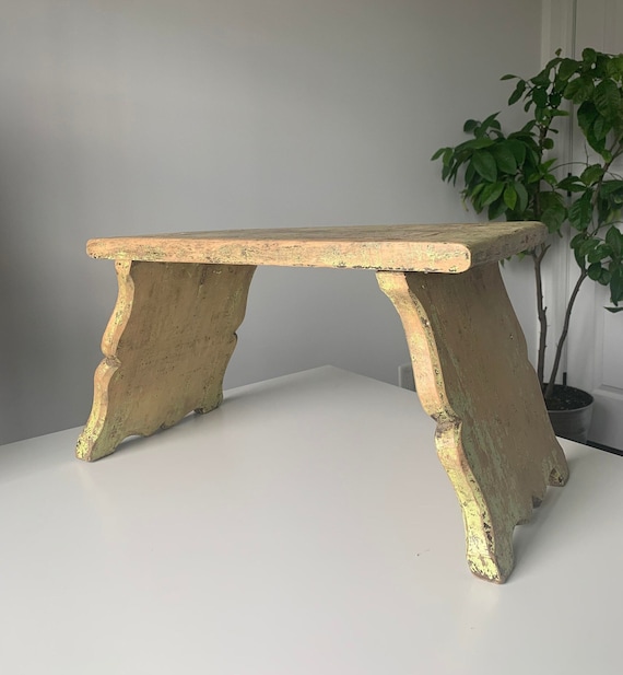 Primitive Quebec Milking Stool circa 1920