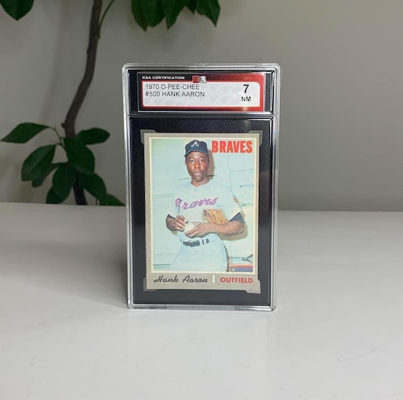 1970 O-Pee-Chee #500 Hank Aaron Atlanta Braves Baseball Card