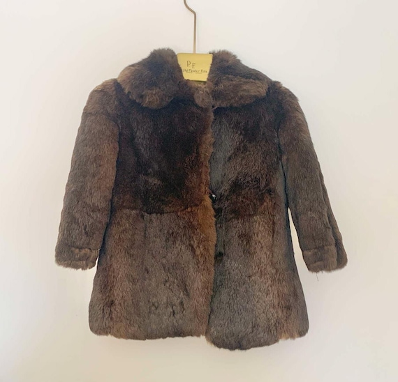 Vintage Russian Child's Winter Coat