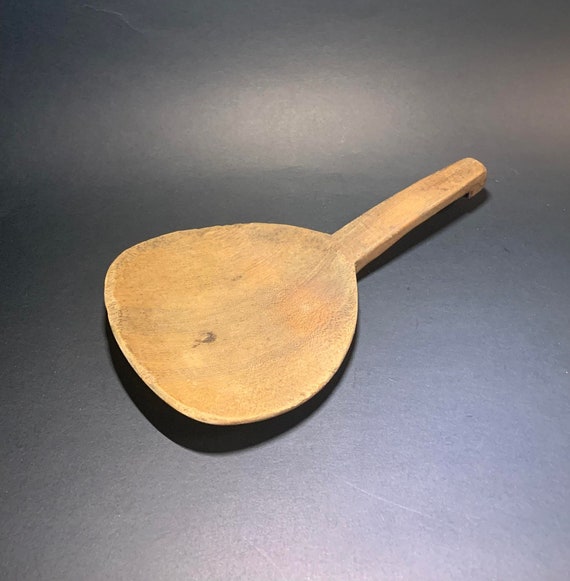 Antique Butter Paddle/Scoop Treenware