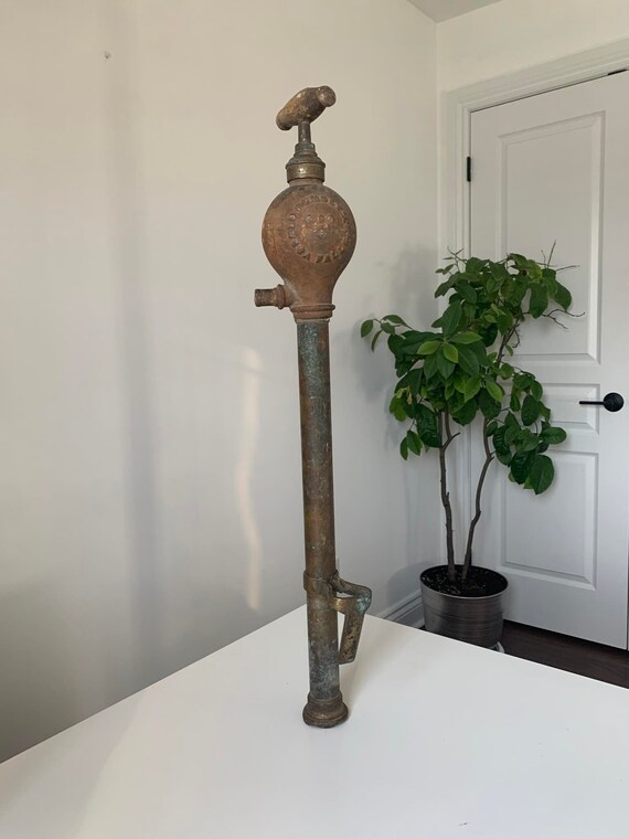 Cast Iron and Brass Water Pump by Rumsey and Co. Seneca Falls, NY, USA - Fixed Shipping Cost