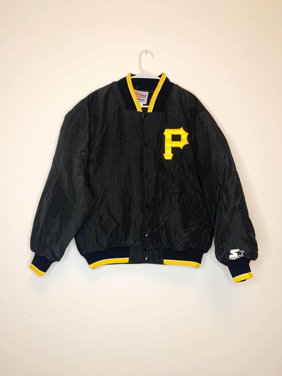 Vintage Pittsburgh Pirates Major League Baseball Jacket by STARTER - Size Medium