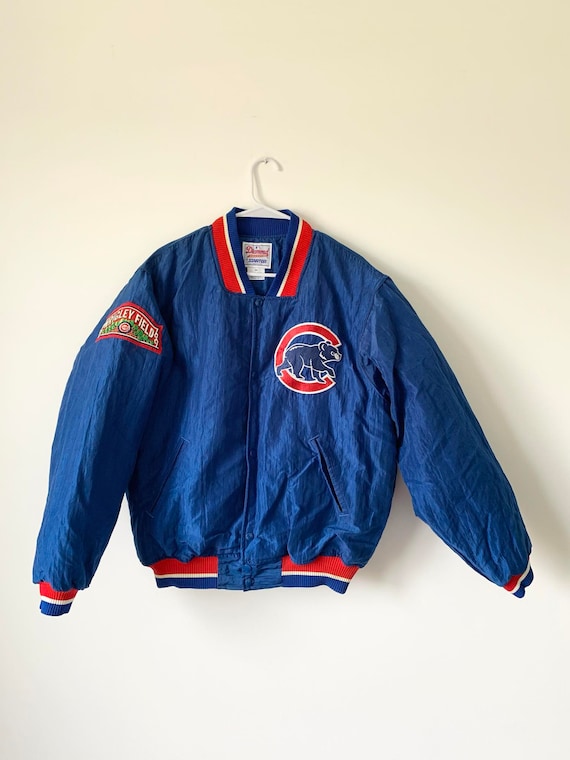 Vintage Chicago Cubs Major League Baseball Satin Jacket Diamond Collection by STARTER Size Medium Etsy Canada